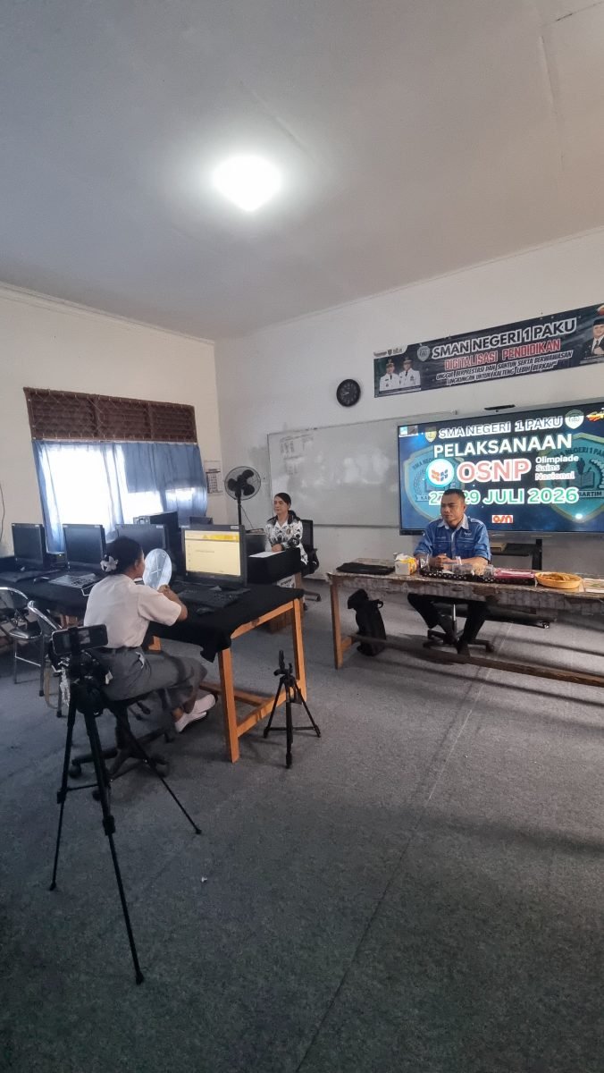 Semangat OSNP 2026 di SMAN 1 Paku Tetap Menyala Berkat Program Kalteng Digitalisasi Pendidikan