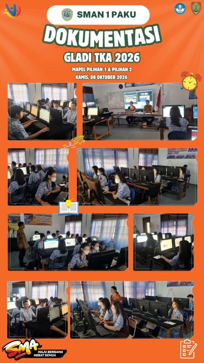 Selesai dengan Lancar, SMA Negeri 1 Paku Tutup Rangkaian Gladi/Simulasi TKA 2026/2027